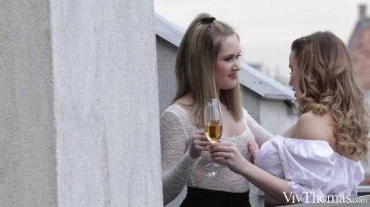 Девушки немного выпили и решили лесби сексом заняться